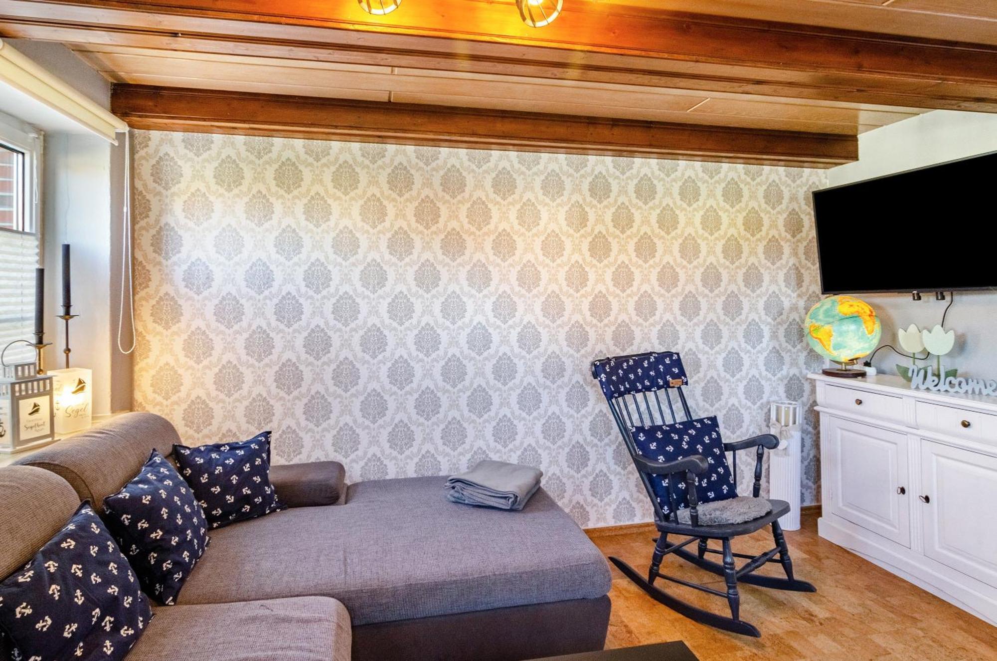 Ferienhaus Segelboot Krummhörn 외부 사진